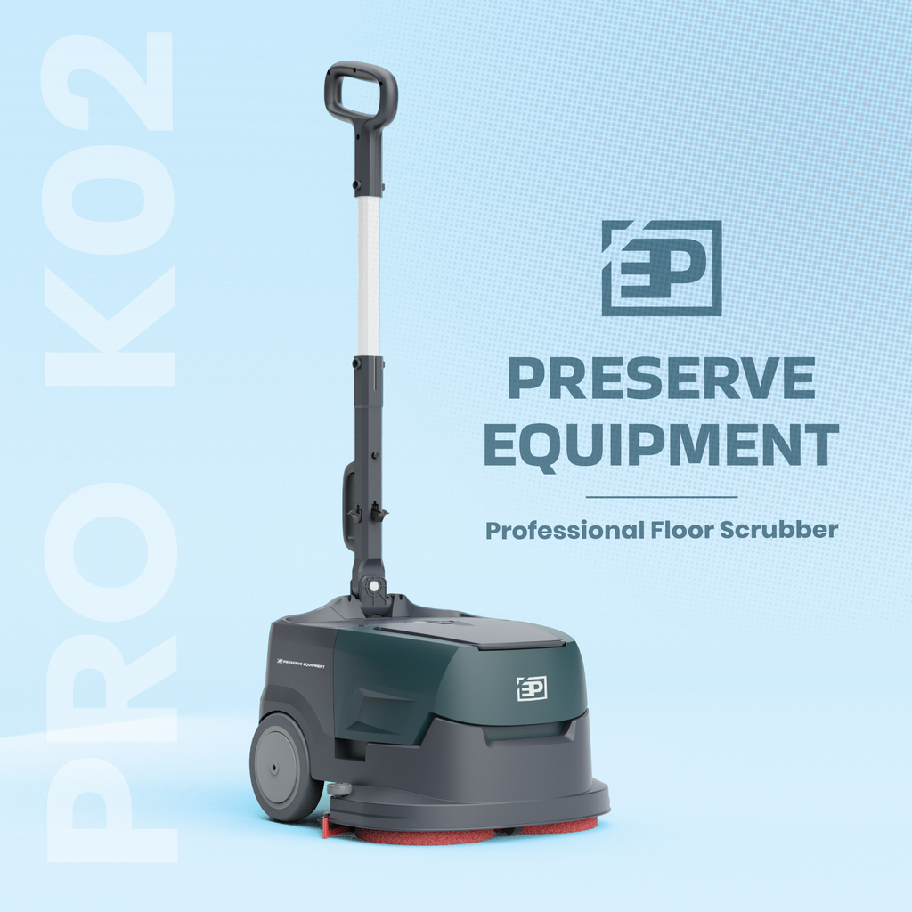 Preserve Equipment PRO K02 Professional Floor Scrubber